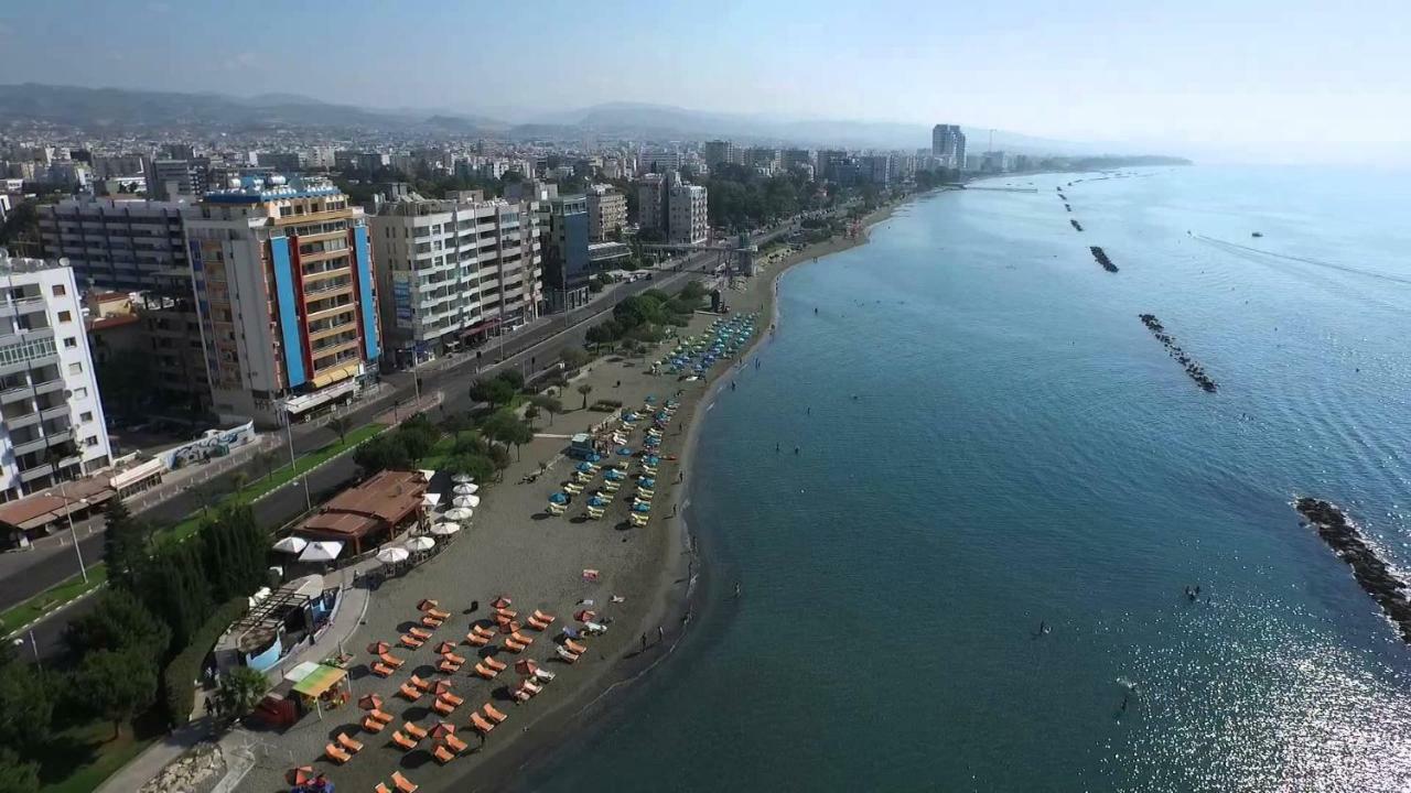 City Pearl - Modern 2 Bed Sea View Apt In City Centre Limassol Ngoại thất bức ảnh